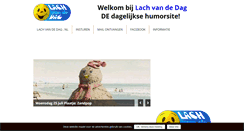 Desktop Screenshot of lachvandedag.nl